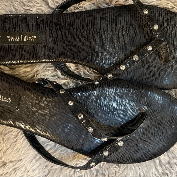 White House Black Market flip flops - Picture 2 of 3